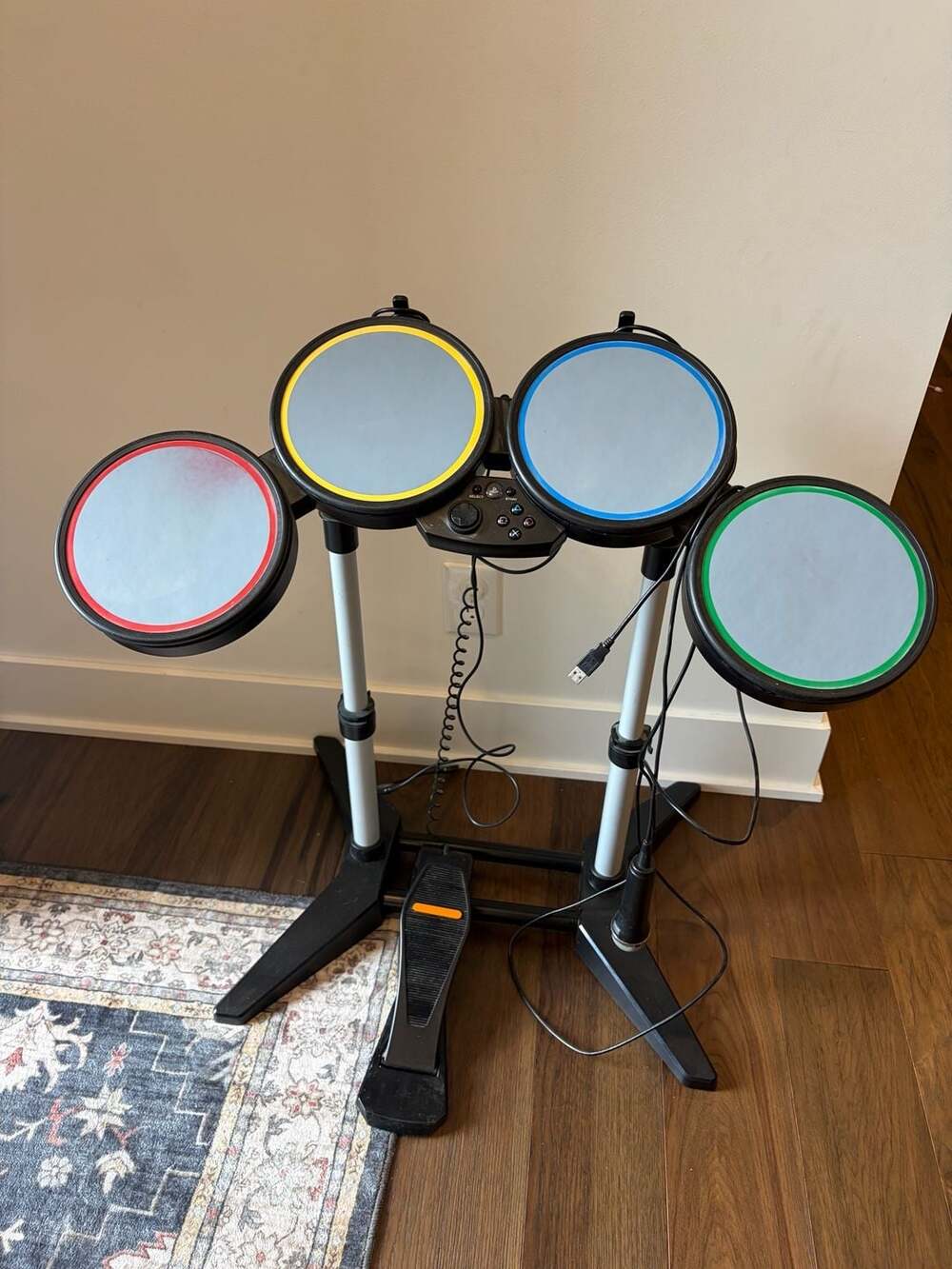 Rock Band Harmonix PlayStation Drum Kit Controller Model 822148